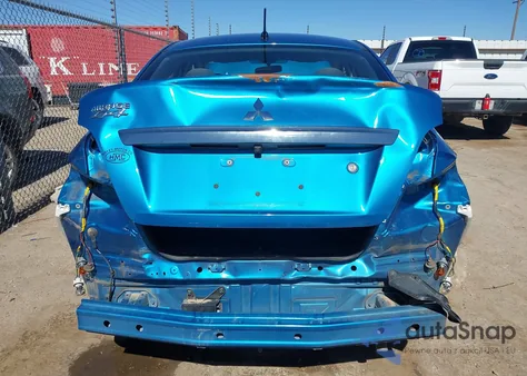 2020 Mitsubishi Mirage G4 Es z USA, uszkodzony, nr VIN ML32F3FJ9LHF12537
